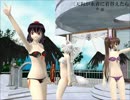 【東方MMD】三天狗が水着に着替えたら＋α