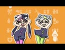 splatoonでｳｯｰｳｯｰｳﾏｳﾏ(ﾟ∀ﾟ)【手書き】
