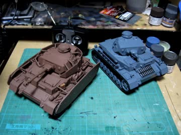 【ラジコン】Ⅳ号戦車に楽しい工作【ねんどろいどもあ】