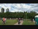 アメリカの公園に、カイリュウ出現、大移動。