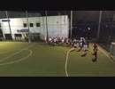 夜のフットサル15秒