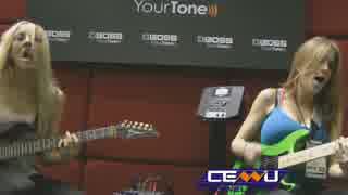 The Iron Maidens at Namm 2012 - The trooper
