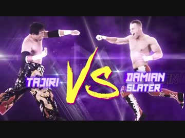 【WWE】TAJIRIvsダミアン・スレーター【CWC】