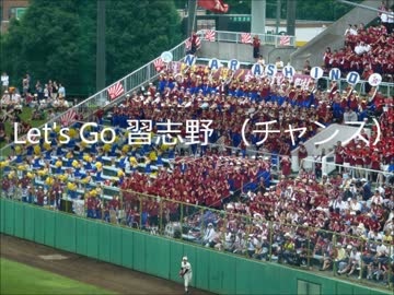 【高校野球】習志野 応援歌 全曲メドレー 2016夏【千葉大会】