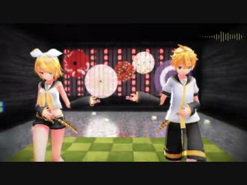 ♦【Tda式鏡音リンレン/Kagamine Rin Len】極楽浄土〈MMD〉♦