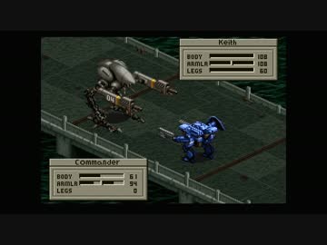 吹き替えと広島弁のフロントミッション実況　MISSION11