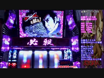 ぱちスロ　必殺仕事人　設定5で設定5の割より出してやる！part13