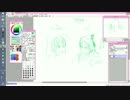 YouTubeのラフライブ！で描いたもの