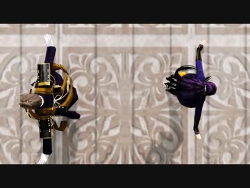 【MMD刀剣乱舞】長谷部さんと不動くんで夏に去りし君を想フ