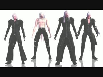 【FFMMD】リユニオン組すいでび～セフィロスモデルテスト～