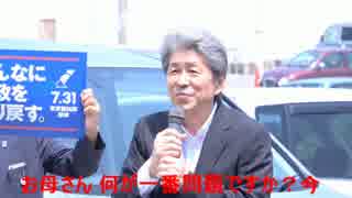 都民の税金で助成？伊豆大島の消費税5％公約に鳥越俊太郎（字幕付き）