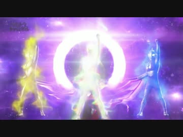 【BGM無し】ウルトラマンオーブ スペシウムゼペリオン 変身バンク