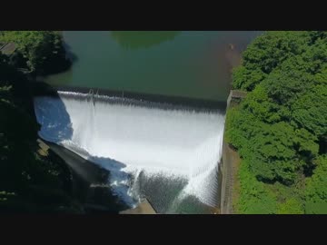 廃墟と遺構ドローンでダム巡り【癒し系空撮】