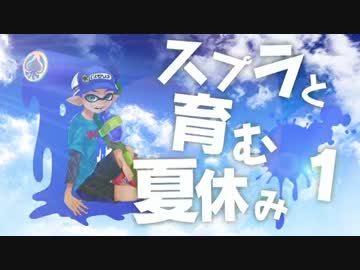 【スプラトゥーン】スプラと育む夏休み　1日目　序章ローラー