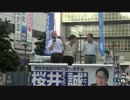 【2016/7/28】桜井誠候補錦糸町駅前応援演説【東京都知事選挙】