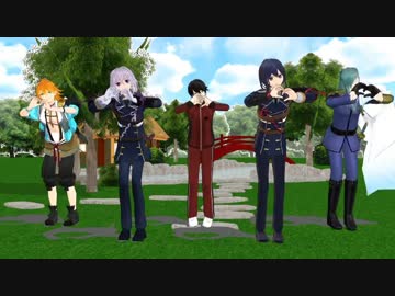 【MMD刀剣乱舞】脇差にLOVE&JOY踊ってもらった