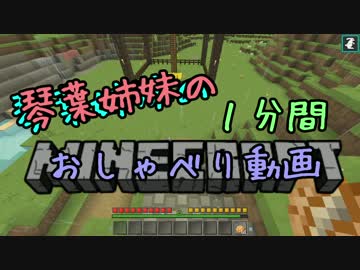 琴葉姉妹の1分間おしゃべり動画part01