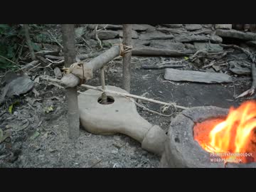 ホモと学ぶふいごと溶鉱炉.Forge Blower