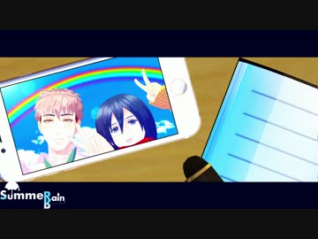 【進撃のMMD】　Summer Rain　【ジャンとミカサ】