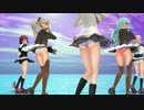 【MMD艦これ】鹿島 鈴谷 熊野 夕立 時雨『ELECT』