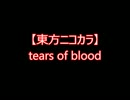 【東方ニコカラ】tears of blood（on vocal)