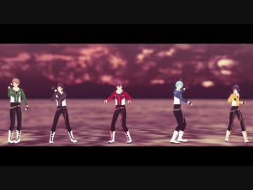 【MMDあんスタ】朝番組に出演している5人組ユニット【×2】