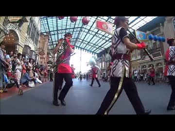 トランペットの音がぶつかる！　TDLバンド「彩涼華舞」メドレー
