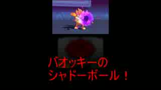 【ポケモン】改造バトルおにいさんのシャドボバオッキーを再現してみた