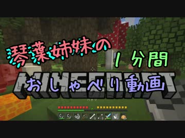 琴葉姉妹の1分間おしゃべり動画part04