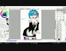 Speedpaint Rem from Re Zero Kara Hajimeru Isekai Seikatsu