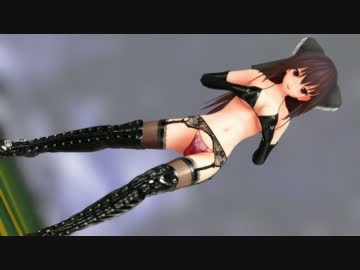 【露出度注意】闇堕ち霊夢で[A]ddiction【東方MMD】