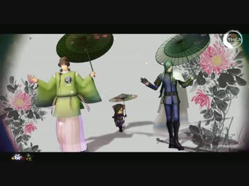 【MMD刀剣乱舞】身長差極楽浄土【神剣ゼミ＋ニャン】