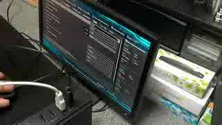 ニート自作PC core i7 6700⑥　とうとう電源投入！！BIOS設定、完成目前！！