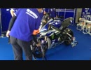 YAMAHAピット内