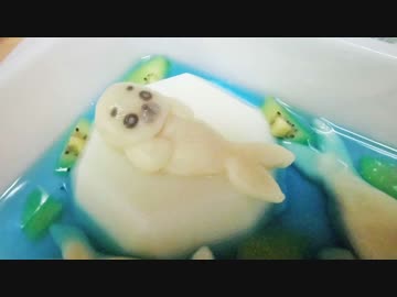 【トルコ風アイス】ヨーグルト味と ゴマちゃんっぽい【白玉】