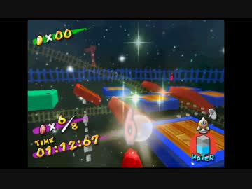 【TAS】マリオサンシャイン 汚れた湖のヒミツ赤コイン 21.20