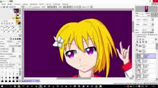 Speedpaint シルヴィア・ シルクカット from 魔装学園H×H