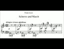 フランツ・リストのマイナーな曲　その11　「スケルツォとマーチ」