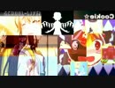 学園生活部 VS クッキー☆ ボイパ対決 Bad Apple!!