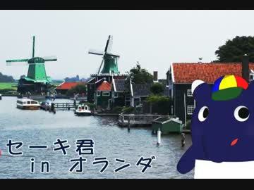 セーキ君 in オランダ