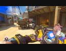 【Overwatch】疲れ目ささらが筋トレマッチ【ザリア】
