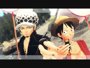 【MMDワンピ】ジャバヲッキー・ジャバヲッカ【海賊同盟】