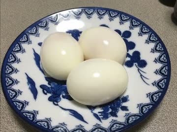 スイーツアート【ゆでたまご】作ってみた