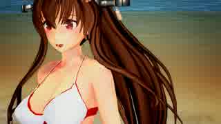 【MMD艦これ】大和さんが水着でドーナツホール。
