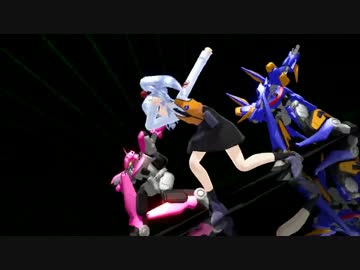 【MMD】 ルリルリが踊る「サイバーサンダーサイダー」