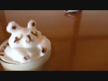 Ropiaシェフ　３Dラテアートの簡単な作り方