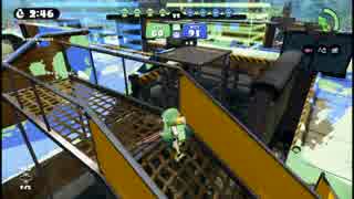 【Splatoon】S+カンストスクイックリンγのガチマッチ25