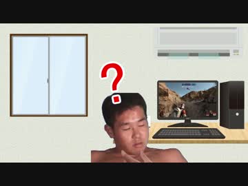 クーラーが壊れた先輩.mp4