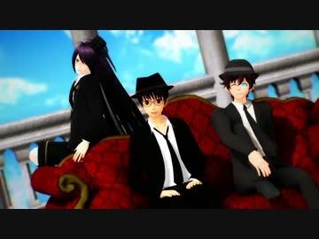 【MMDジャンル混合】新八・レオ・不動でWAVE【銀魂・血界戦線・刀剣乱舞】