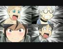 日常(ヒャダインのカカカタ☆カタオモイ-C) OPパロ比較動画
